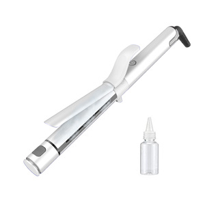 Plancha <span class=keywords><strong>de</strong></span> Pelo Mesky con Vapor y Calentamiento Rápido, Rizador <span class=keywords><strong>de</strong></span> Pelo con Pantalla LED - Product Image 1