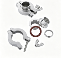 Ensemble de pinces de précision en acier inoxydable, raccord rapide, extrémité de soudage rapide, personnalisable OEM pour fixation de boucle à bride de mandrin