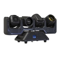 GBR-MBH440 Disco Concert 4PCSx40W RGBW LED 4 cabezales DMX DJ Barra LED de haz de luz con cabezales móviles