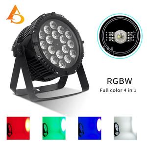 Par LED Slim IP65 de 18x12W con 18 LEDs 4 en 1, Resistente al Agua - Product Image 6