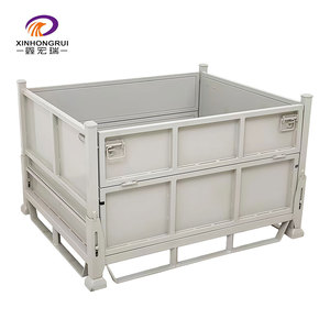 Wholesale Customized Foldable Metal Pallet <strong>Storage</strong> <strong>Container</strong> Cargo <strong>Storage</strong> Equipment Metal <strong>Storage</strong> Cage 1000kg Capacity Powder - Product Image 1