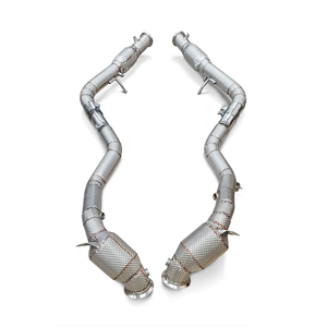 Para 2020-2023 Mercedes Benz G63 AMG de alto flujo con <span class=keywords><strong>tubo</strong></span> de bajada catalítico <span class=keywords><strong>Escape</strong></span> de alto rendimiento Rendimiento de carreras modificado - Product Image 1