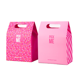 Bolsa <span class=keywords><strong>de</strong></span> Embalaje <span class=keywords><strong>de</strong></span> Cartón Rosa con su Propio Logotipo para Venta al por Menor <span class=keywords><strong>de</strong></span> Joyería, Artículos <span class=keywords><strong>de</strong></span> Boda <span class=keywords><strong>de</strong></span> Lujo y Pequeños Regalos Exquisitos. - Product Image 5