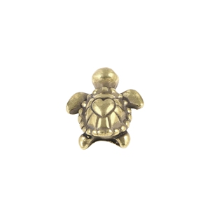Kerajinan Tangan Kura-Kura Mini Lucu dari Kuningan Antik Perunggu untuk Hiasan dan Hadiah - Product Image 4