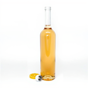 Botellas de Vidrio Personalizadas Solent para Licores y Bebidas Espirituosas de 50ml, 100ml, 200ml, 375ml, 500ml, 700ml, 750ml y 1000ml, Selladas con Corcho, para Vodka y Tequila - Product Image 1