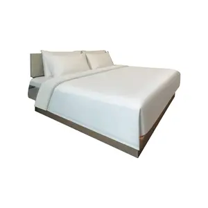 Standart oda yatak odası için otel mobilya tam Set beş yıldızlı eşleşen başucu masa sandalye bagaj dolabı otel yatak