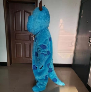 2026 disfraz de mascota azul Sully de alta calidad, disfraz de Mascota de monstruo de animales de dibujos animados divertidos para fiesta - Product Image 3