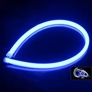 Mobil Kepala Strip Light 12V Mobil Interior Led Strip Fleksibel untuk Mobil