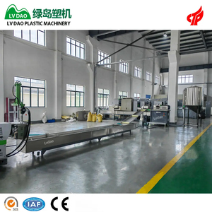 HDPE/PE/PP LDPE PP PE PS Single Screw Pelletizing <strong>Extruder</strong> Pelletizer Line Double Granulators Waste <strong>Plastic</strong> Recycling <strong>Machine</strong> - Product Image 5