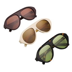 Lunettes <span class=keywords><strong>de</strong></span> <span class=keywords><strong>soleil</strong></span> vintage surdimensionnées pour hommes et femmes Logo personnalisé Lentilles en acétate <span class=keywords><strong>de</strong></span> haute qualité monture <span class=keywords><strong>beige</strong></span> polarisée pour la protection solaire - Product Image 1