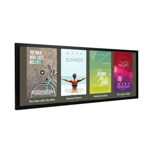 37.1 39.4 58.4 88inch Kệ cạnh hiển thị mạng quảng cáo màn hình USB media player kỹ thuật số biển kéo dài thanh LCD - Product Image 4