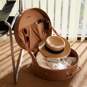 <span class=keywords><strong>Valises</strong></span> en cuir personnalisées pour bagages à main, boîte <span class=keywords><strong>de</strong></span> rangement pour chapeau <span class=keywords><strong>de</strong></span> cowboy, coffret cadeau, ensemble d'emballage, boîte <span class=keywords><strong>de</strong></span> rangement pour chapeau rond, chaussures, vêtements - Product Image 3