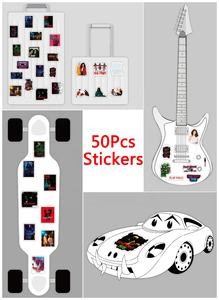 50 pièces <span class=keywords><strong>Film</strong></span> d'horreur <span class=keywords><strong>peur</strong></span> rue films autocollant pour Graffiti décoratif étanche découpé bagages ordinateur portable autocollants personnalisés - Product Image 6