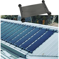 Fabrication en gros collecteurs professionnels panneau chauffé à l'eau piscine sur le toit avec système de contrôleur d'énergie solaire
