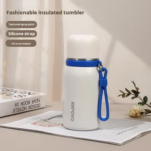 Nouvelle bouteille d'eau isotherme portable en acier inoxydable 316 avec sangle, design de luxe léger, isolation thermique 12-24 heures, pour homme - Product Image 5