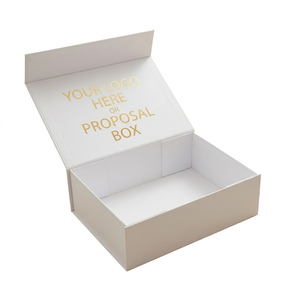 Boîte vide OEM personnalisée pour femme de chambre boîtes d'emballage magnétique pour <span class=keywords><strong>faire</strong></span>-<span class=keywords><strong>part</strong></span> de <span class=keywords><strong>mariage</strong></span> marié cadeau de demoiselle d'honneur - Product Image 3