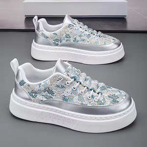 Zapatillas deportivas de diseño ligero Diamond, transpirables, informales, de moda, de caña baja, con suela blanda, para hombre, versátiles, para mujer. - Product Image 3