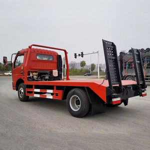 Nouveau <span class=keywords><strong>camion</strong></span> de remorquage à plateau DONGFENG avec rampe, 5,5 tonnes, diesel, manuel, Euro 5, dépanneuse routière 4x2, machine de transport - Product Image 5