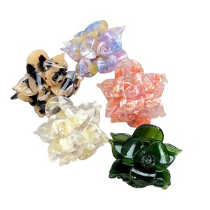 BSCI fabbrica più venduto alla moda di acetato rosa fiore pinza <span class=keywords><strong>per</strong></span> <span class=keywords><strong>capelli</strong></span> fiore fermaglio <span class=keywords><strong>per</strong></span> <span class=keywords><strong>capelli</strong></span> <span class=keywords><strong>accessori</strong></span> <span class=keywords><strong>per</strong></span> le donne - Product Image 1
