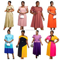 Robes d'été trapèze élégantes et professionnelles pour femmes, coupe oversize, vente en gros directe usine de Guangzhou