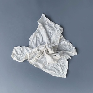 Trapos de Algodón Blancos con Alto Contenido de Algodón, Absorbentes de Aceite y Agua, con Impresión, para Limpieza - Product Image 1