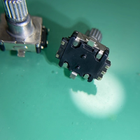 Encodeur rotatif EC11-MM avec bouton-poussoir – Montage par soudure, options d'axe 10/12/15 mm, 20 impulsions/positions, potentiomètre numérique audio