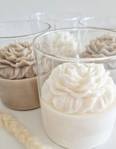 Natural <b>Sweet</b> Cupcake Creative Cute Handmade Unique <b>Flower</b> Soy Scented Candle - Product Image 4