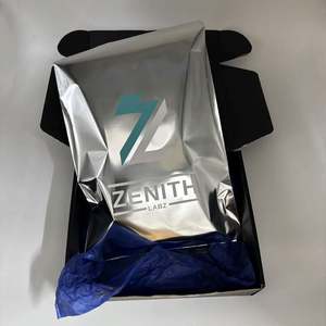 Sac d'expédition en argent avec logo personnalisé pour l'expédition, sac d'expédition en polyéthylène, sac d'expédition en feuille métallique - Product Image 6