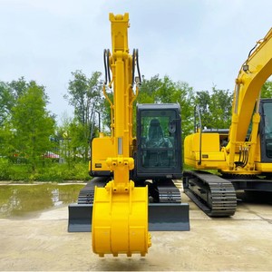 Miniexcavadora de 8 toneladas tipo oruga con accesorio de garra para uso agrícola - Product Image 3