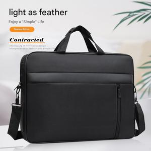 Maletín Portadocumentos de Negocios Impermeable de Poliéster para Oficina, de Alta Calidad, Económico, Color Negro, Personalizable, para Conferencias y Portátiles. - Product Image 2