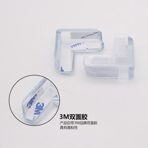 Protezione angolare per <span class=keywords><strong>scrivania</strong></span> in Silicone anticollisione trasparente addensato per Kidsren - Product Image 4