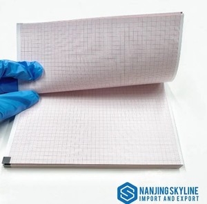 Rumah Sakit Medis dua belas saluran kertas ECG 210*140mm, untuk <span class=keywords><strong>SCHILLER</strong></span> AT-10 Nihon Kohden 9110/9130 K/P/1350P - Product Image 4