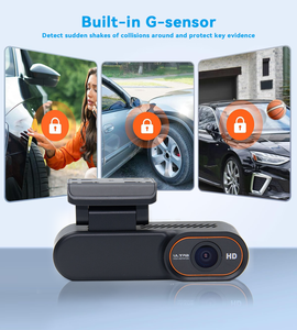 Caméra de tableau de bord 2MP avec DVR et moniteur de stationnement 24H, enregistreur de tableau de bord de véhicule 1080P en streaming - Product Image 6