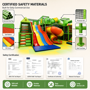 Centre de Jeux Intérieur Certifié CE, Aire de Jeux Sportive pour Enfants, Équipement de Terrain de <span class=keywords><strong>Jeu</strong></span> Intérieur pour Enfants - Product Image 4