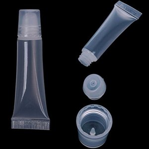 Boş 10ml 15 <span class=keywords><strong>ml</strong></span> Mini temizle altın gümüş boş dudak parlatıcısı kozmetik için balsam kabı yumuşak tüpler - Product Image 1
