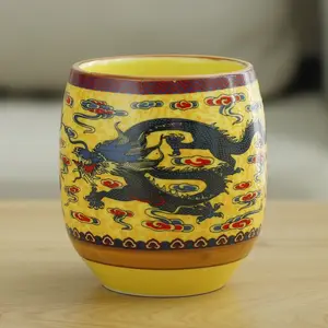 经典130毫升手绘青花瓷日本酒杯茶具