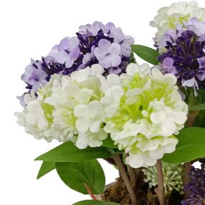 Quality <b>Artificial</b> Flowers Wedding Bridal Bouquet Bunch Set Dried for Indoor Outdoor Decoration - Product Image 4