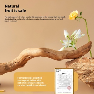 Kayu Solid kucing pohon terintegrasi bunga matahari melompat Platform Modern kucing Khusus rak untuk kucing besar area kecil dikemas - Product Image 4