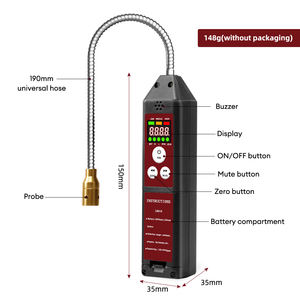 Esnek prob ile şarj edilebilir gaz kaçak dedektörü - Product Image 3