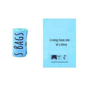 <b>Compostable</b> Plastic Transparent Packaging <b>Bag</b> Pet Dog Poop Biodegradable for Pet Dog Poop Waste Trash Garbage <b>Bag</b> - Product Image 1