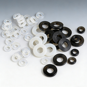 Arandela de Goma Redonda de Silicona Resistente a Altas Temperaturas, Arandela Plana Pequeña de Silicona para Tuberías - Product Image 3
