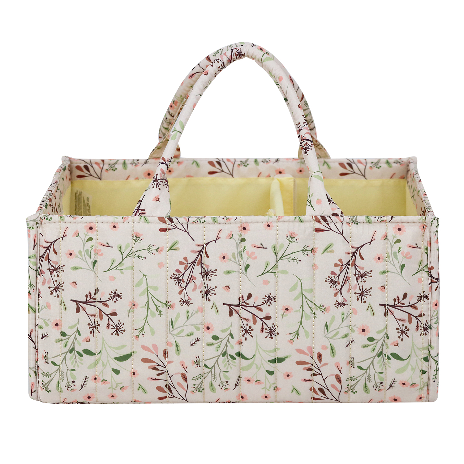 Beige floral pattern no pockets