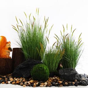 Plantes artificielles blanches réalistes en gros, verdure, mur <span class=keywords><strong>de</strong></span> fleurs, décoration intérieure, <span class=keywords><strong>herbe</strong></span> <span class=keywords><strong>de</strong></span> roseau artificielle <span class=keywords><strong>de</strong></span> Chine - Product Image 2