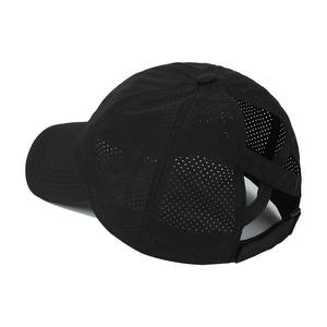 À séchage rapide respirant maille queue de cheval casquette de Baseball réglable Sports de plein air chapeau de <span class=keywords><strong>soleil</strong></span> pour les femmes Logo personnalisé broderie - Product Image 1