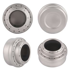Mini Ultralight <span class=keywords><strong>Portable</strong></span> <span class=keywords><strong>Outdoor</strong></span> Camping High Quality Titanium Alcohol Stove BurnersとCross Stand Stove Rack Support - Product Image 4