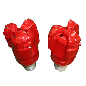 Geotec Wuxi vương miện ma trận cơ thể thép cơ thể 3/5 lưỡi cánh <span class=keywords><strong>PDC</strong></span> không coring bit khai thác đá khoan bit - Product Image 4