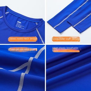Haut moulant élastique à manches longues respirant à séchage rapide pour <span class=keywords><strong>homme</strong></span> - Product Image 6