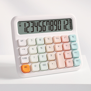 Năng lượng mặt trời điện mềm chạm calculadora văn phòng sử dụng kẹo Máy Tính Máy tính để bàn Tài Chính và kế toán học máy tính - Product Image 4