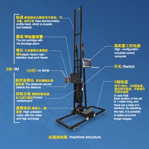 Imprimante murale verticale intelligente XBH professionnelle améliorée 3D pour centre de médias créatifs - Product Image 2
