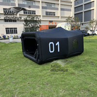 Tente de camping à air comprimé imprimée sur mesure Pod-01 Tente à capsule gonflable rapide pour les voyages